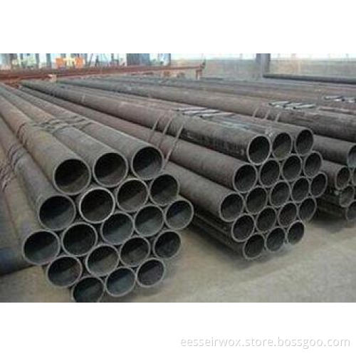Q235 Construction Welded Steel Pipe / Round Hollow Section